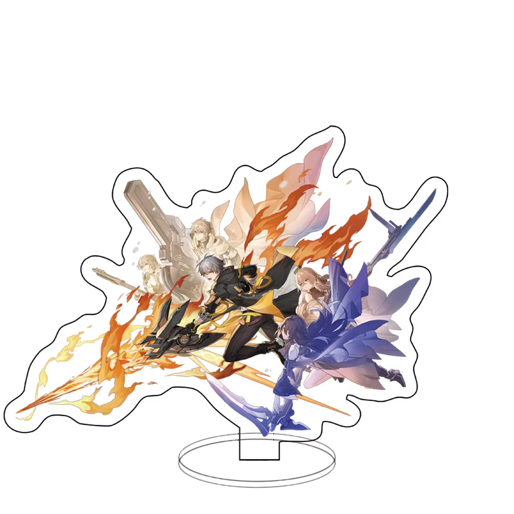 New Game Honkai: Star Rail Figure March 7Th Acrylic Stand Model Plate Cosplay Fans Gifts Anime Keychain