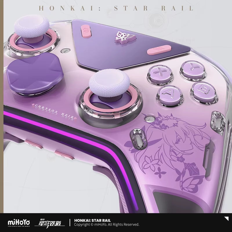 Original Mihoyo Honkai Star Rail Castorice APEX5 Wireless Bluetooth Gamepads Force Feedback Elite Gaming Controllers Custom