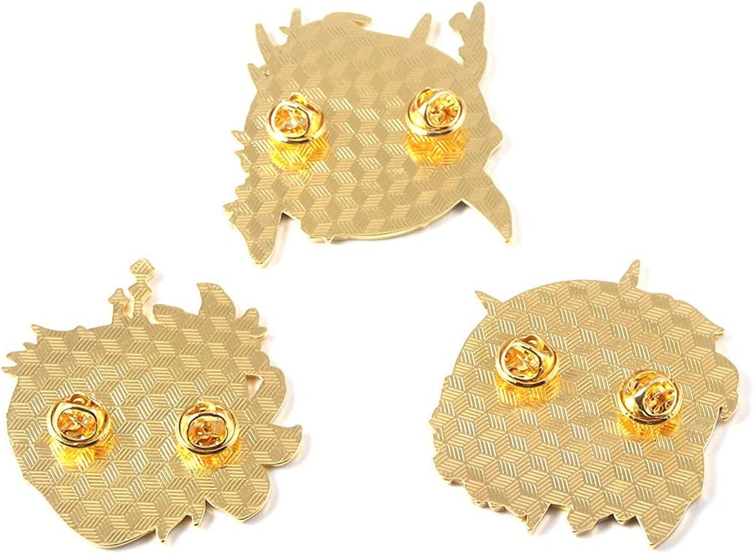 Genshin Impact Hutao Brooch Pin - Hutao Characters Cosplay Enamel Brooch Lapel Pin - Gift for Fans, Women and Girls