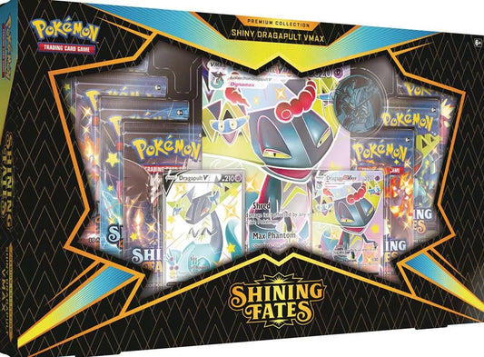 Pokémon Shining Fates Shiny Dragapult VMAX Premium Collection Trading Card Game