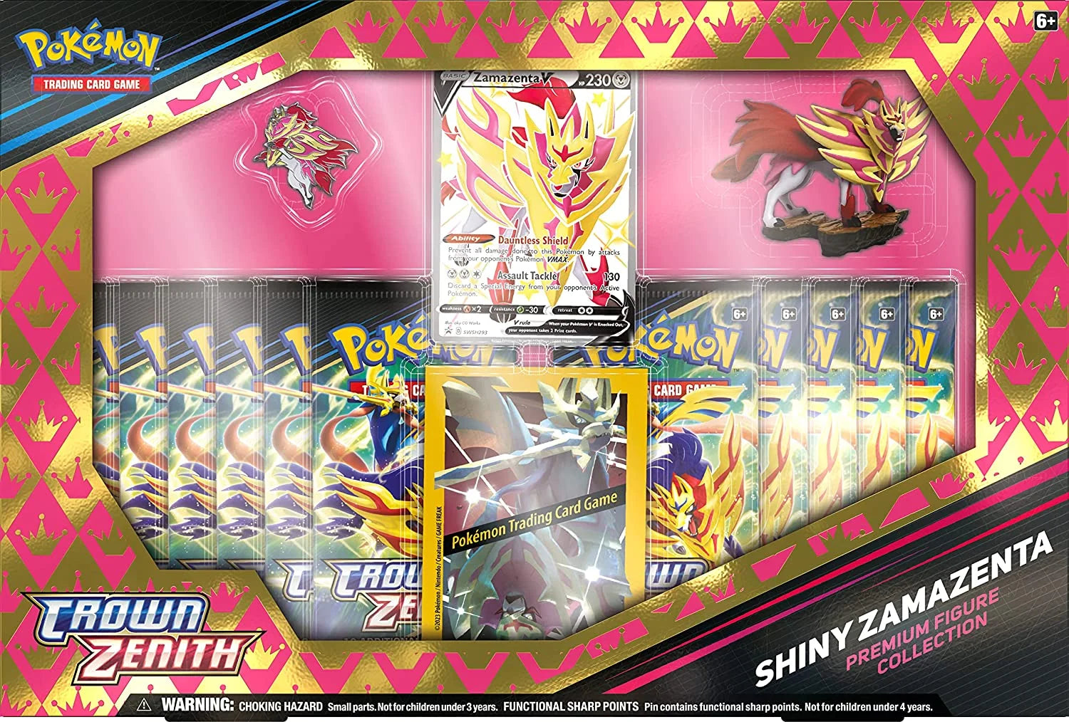 Crown Zenith Shiny Zamazenta Premium Figure Collection