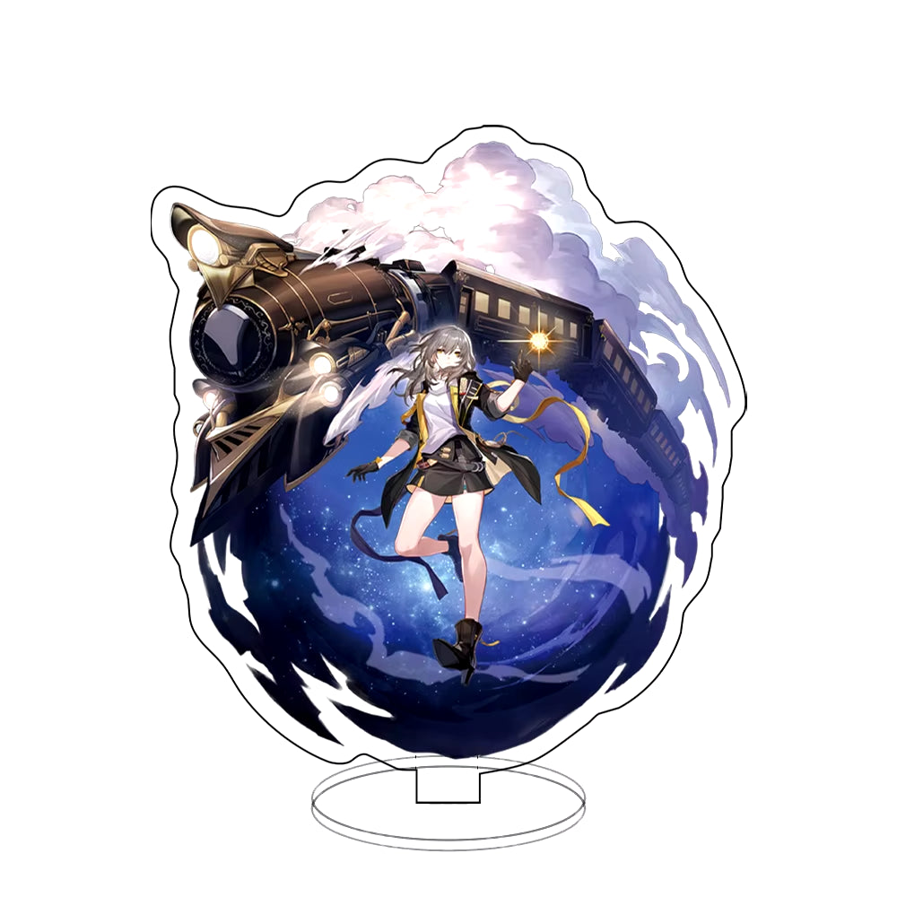 New Game Honkai: Star Rail Figure March 7Th Acrylic Stand Model Plate Cosplay Fans Gifts Anime Keychain