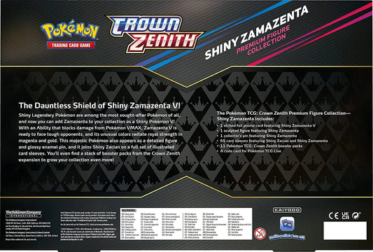 Crown Zenith Shiny Zamazenta Premium Figure Collection