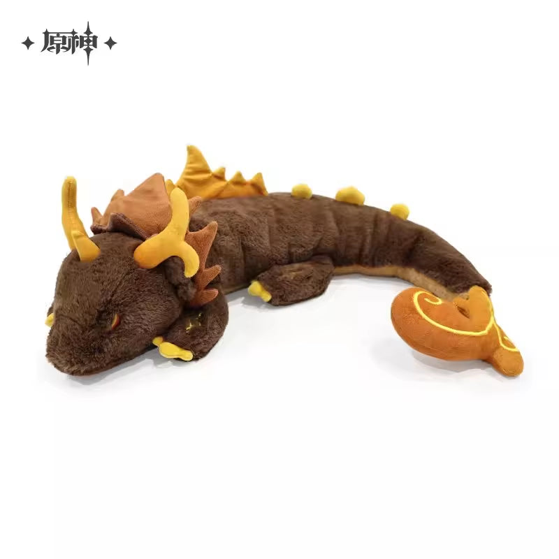 Gems of Comfort: Genshin Impact Morax Dragon Plush Pillow - Perfect for Cosplay and Cozy Adventures!