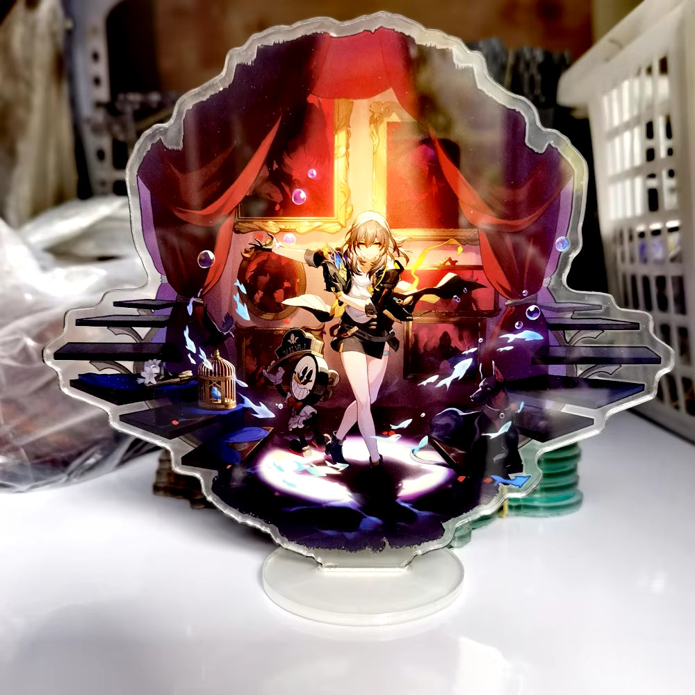 New Game Honkai: Star Rail Figure March 7Th Acrylic Stand Model Plate Cosplay Fans Gifts Anime Keychain