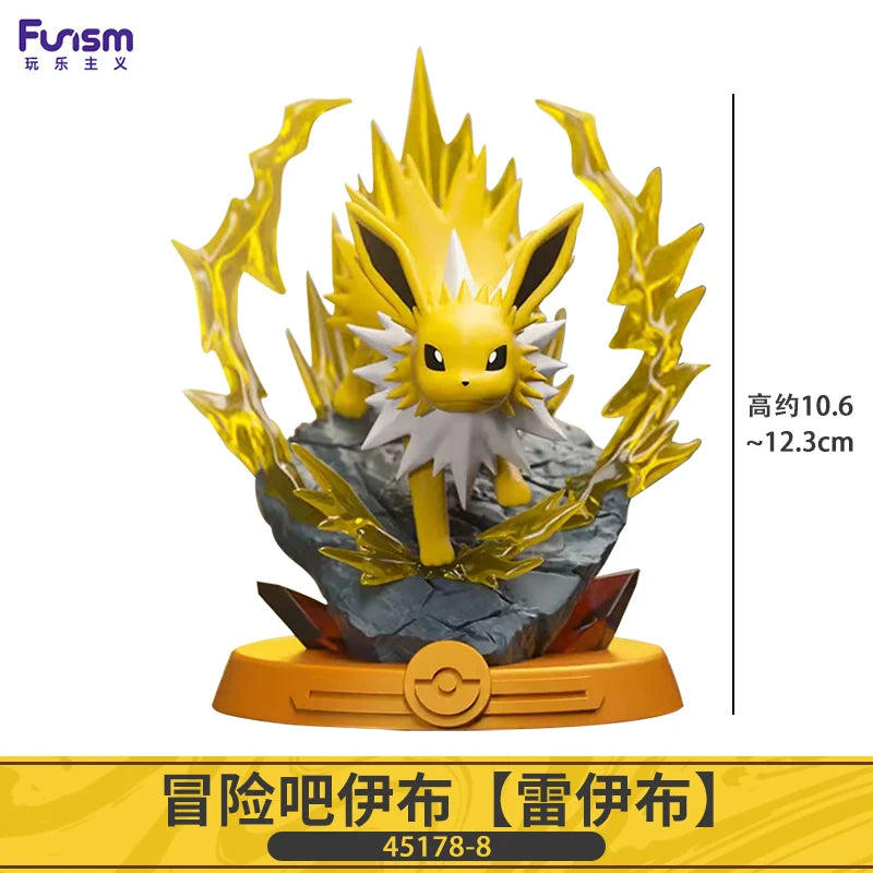 Collectible 9-Piece Eeveelution Pokémon Figure Set - Espeon, Sylveon, Glaceon, Leafeon, Vaporeon, Umbreon, Flareon Pocket Monster Toys!