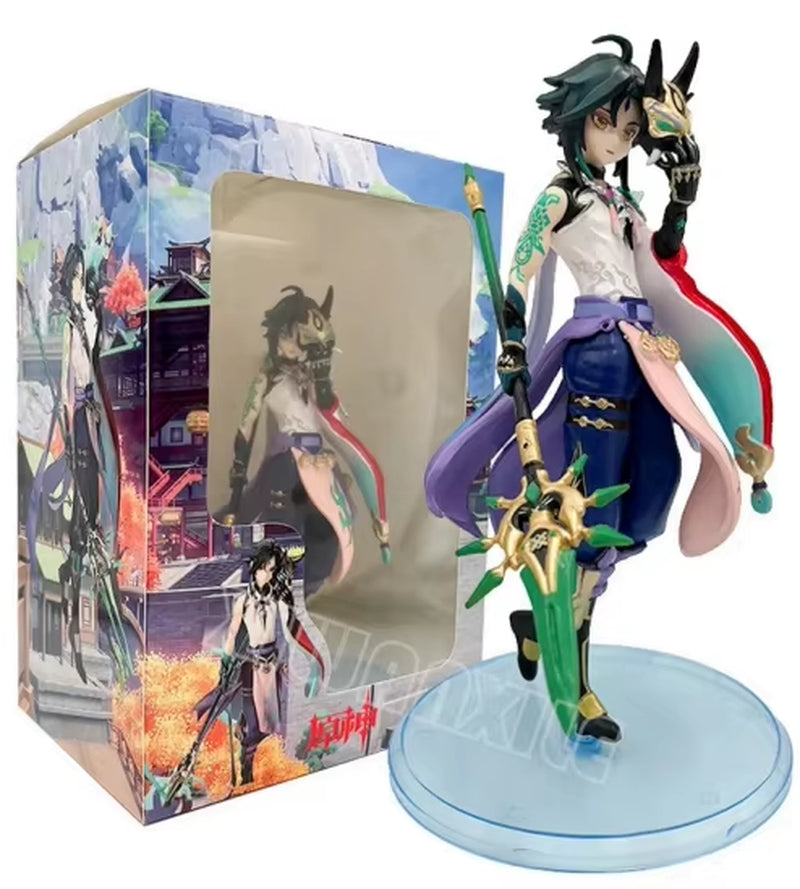 18CM Genshin Impact Xiao Figure - Cool Anime Model Toy for Collection and Decoration - Perfect Gift for Fans!