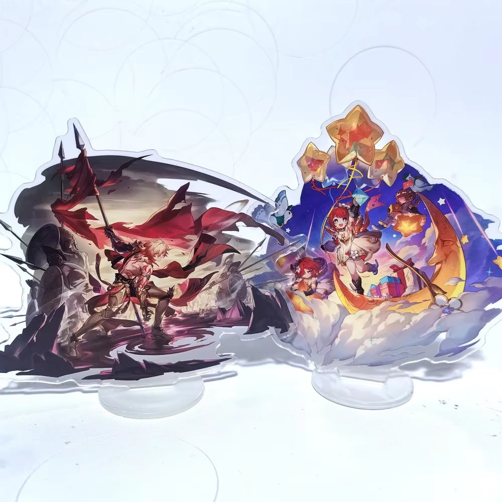 New Game Honkai: Star Rail Figure March 7Th Acrylic Stand Model Plate Cosplay Fans Gifts Anime Keychain