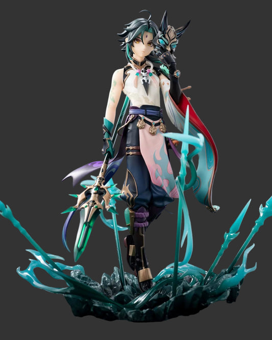 18CM Genshin Impact Xiao Figure - Cool Anime Model Toy for Collection and Decoration - Perfect Gift for Fans!