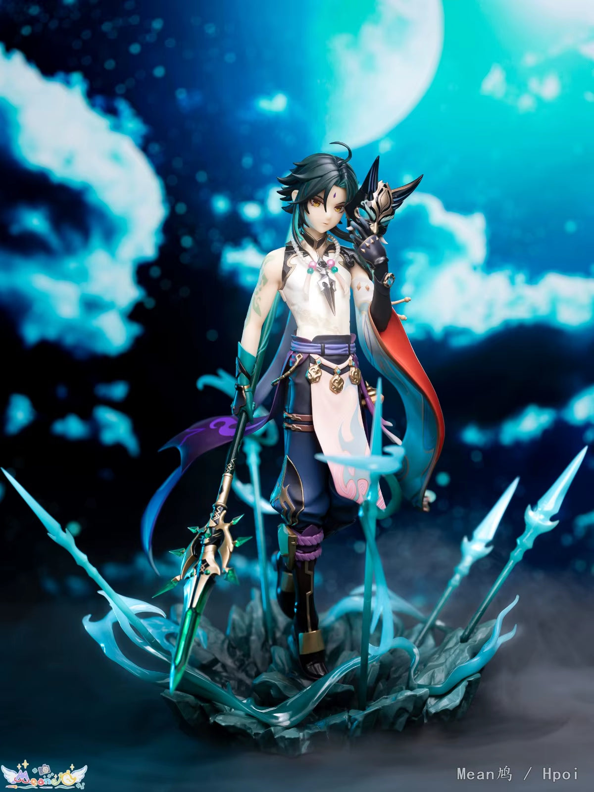 18CM Genshin Impact Xiao Figure - Cool Anime Model Toy for Collection and Decoration - Perfect Gift for Fans!