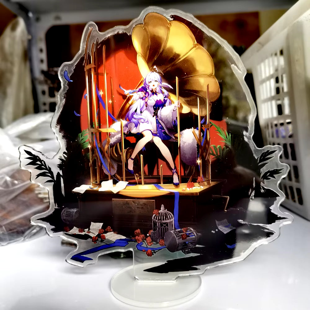 New Game Honkai: Star Rail Figure March 7Th Acrylic Stand Model Plate Cosplay Fans Gifts Anime Keychain