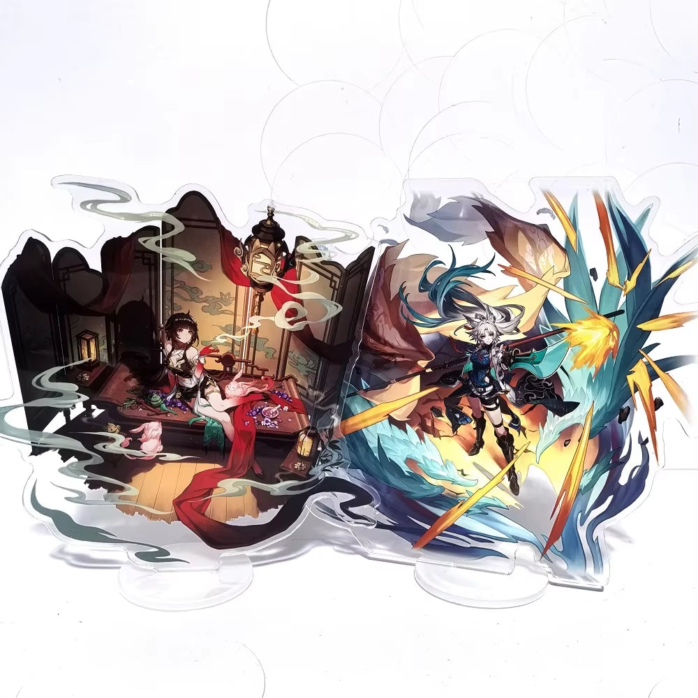 New Game Honkai: Star Rail Figure March 7Th Acrylic Stand Model Plate Cosplay Fans Gifts Anime Keychain