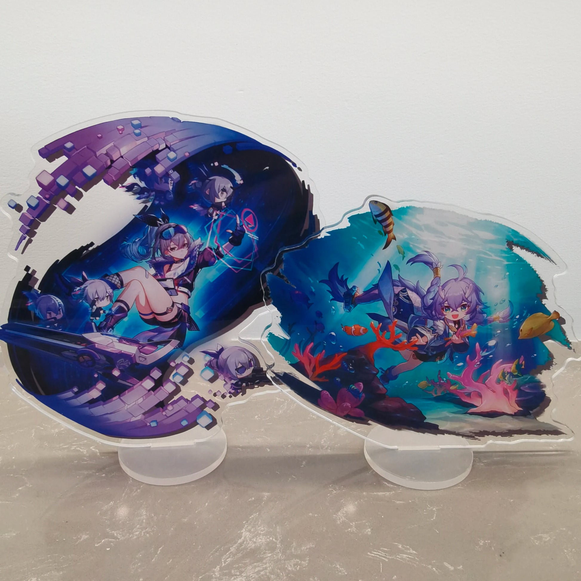 New Game Honkai: Star Rail Figure March 7Th Acrylic Stand Model Plate Cosplay Fans Gifts Anime Keychain