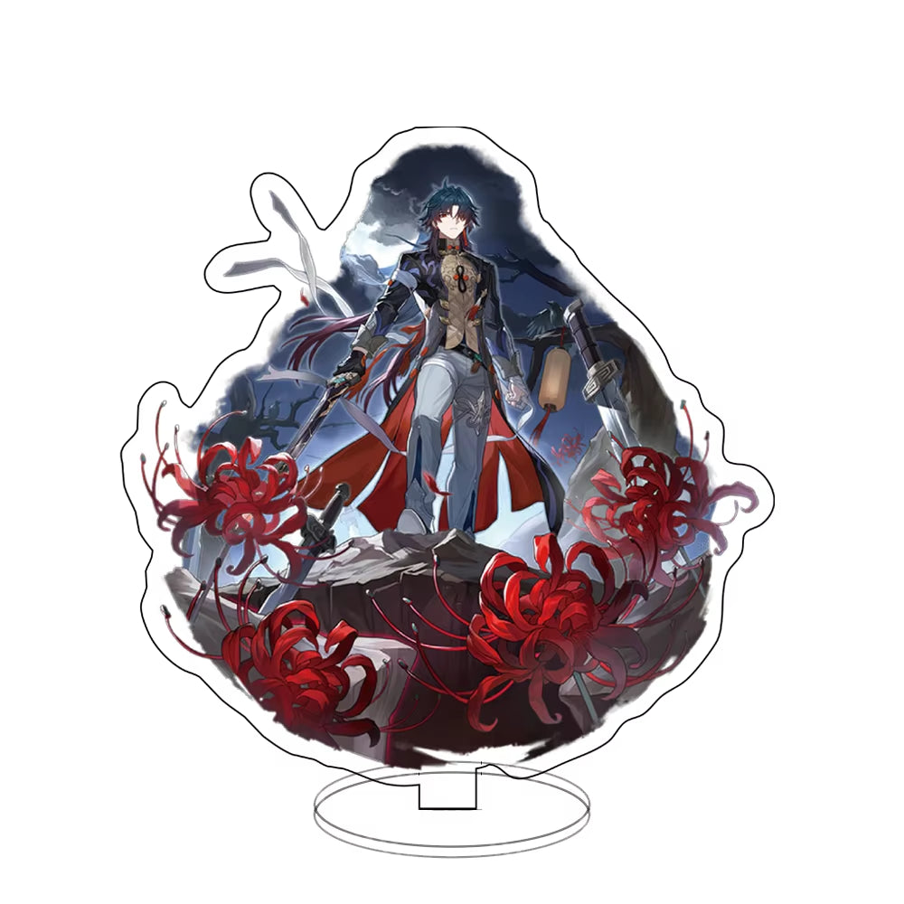 New Game Honkai: Star Rail Figure March 7Th Acrylic Stand Model Plate Cosplay Fans Gifts Anime Keychain