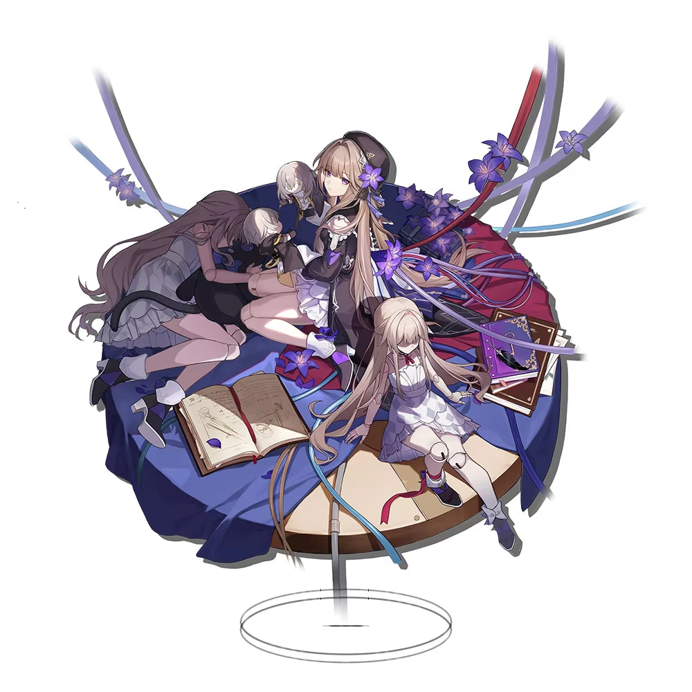 New Game Honkai: Star Rail Figure March 7Th Acrylic Stand Model Plate Cosplay Fans Gifts Anime Keychain