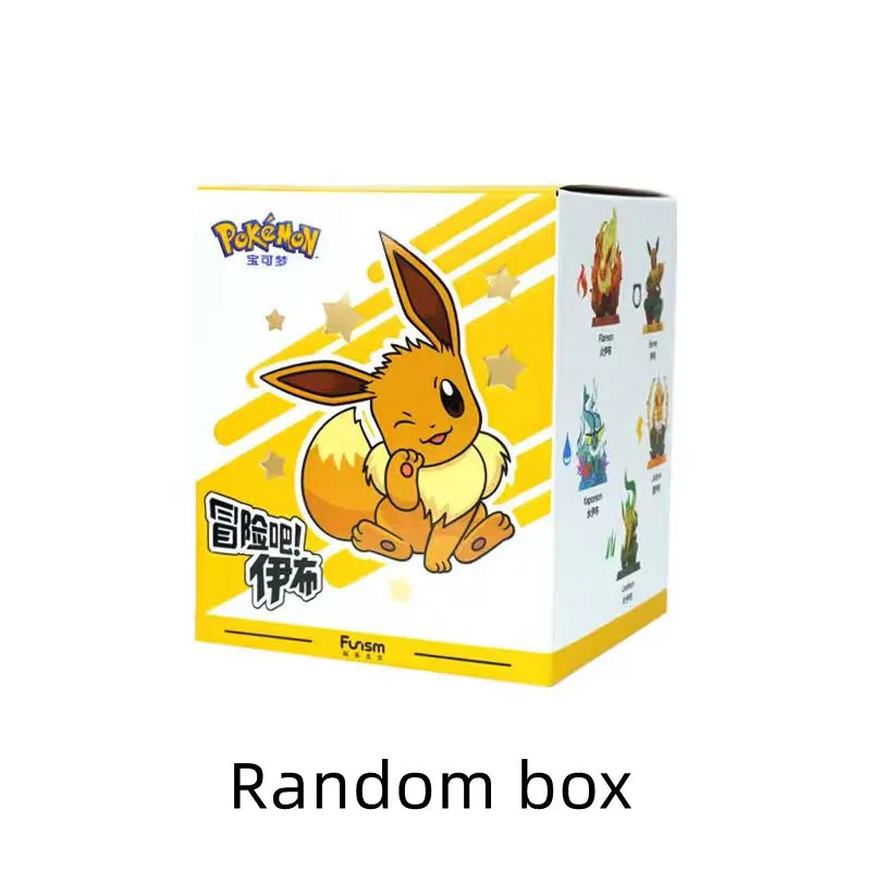 Collectible 9-Piece Eeveelution Pokémon Figure Set - Espeon, Sylveon, Glaceon, Leafeon, Vaporeon, Umbreon, Flareon Pocket Monster Toys!