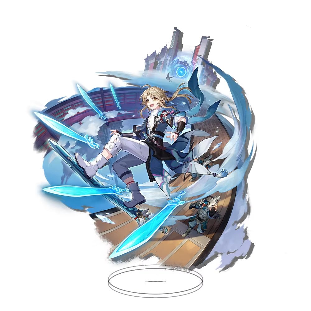 New Game Honkai: Star Rail Figure March 7Th Acrylic Stand Model Plate Cosplay Fans Gifts Anime Keychain