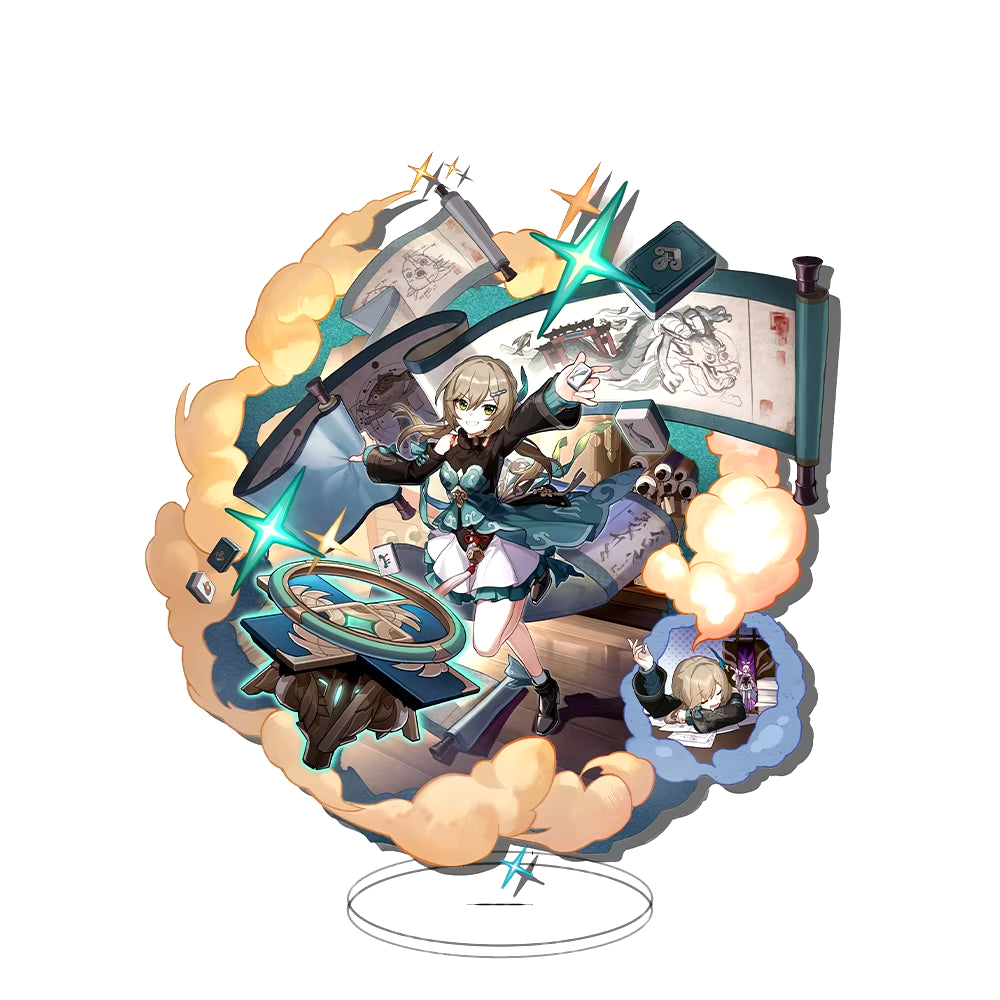 New Game Honkai: Star Rail Figure March 7Th Acrylic Stand Model Plate Cosplay Fans Gifts Anime Keychain