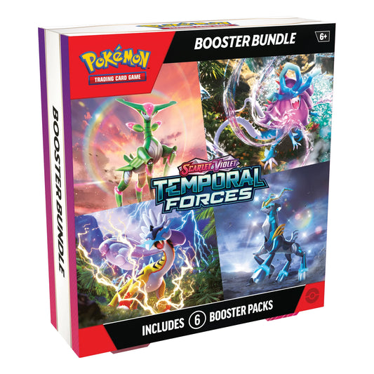 Trading Card Games SV5 Temporal Forces Booster Bundle