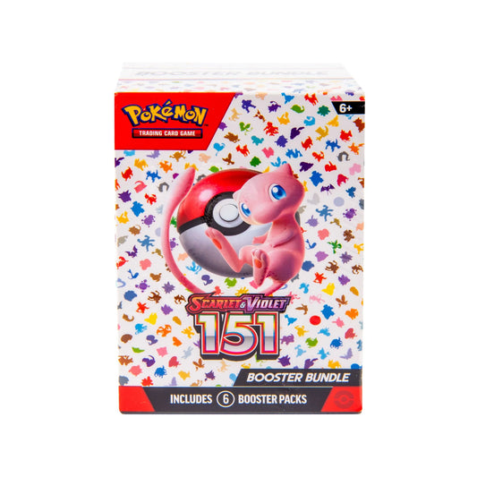 Trading Card Games Scarlet & Violet 3.5 -151 Booster Bundle with 6 Booster Card Packs