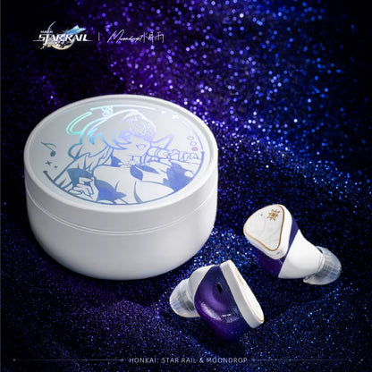 ROBIN Earphone Honkai Star Rail Robin'S Earphones TWS Hybrid Dynamic Driver + Planar Driver ANC TWS Earphones