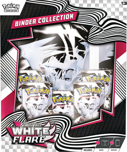 Trading Card Games Scarlet & Violet 10.5 White Flare Binder Collection Box
