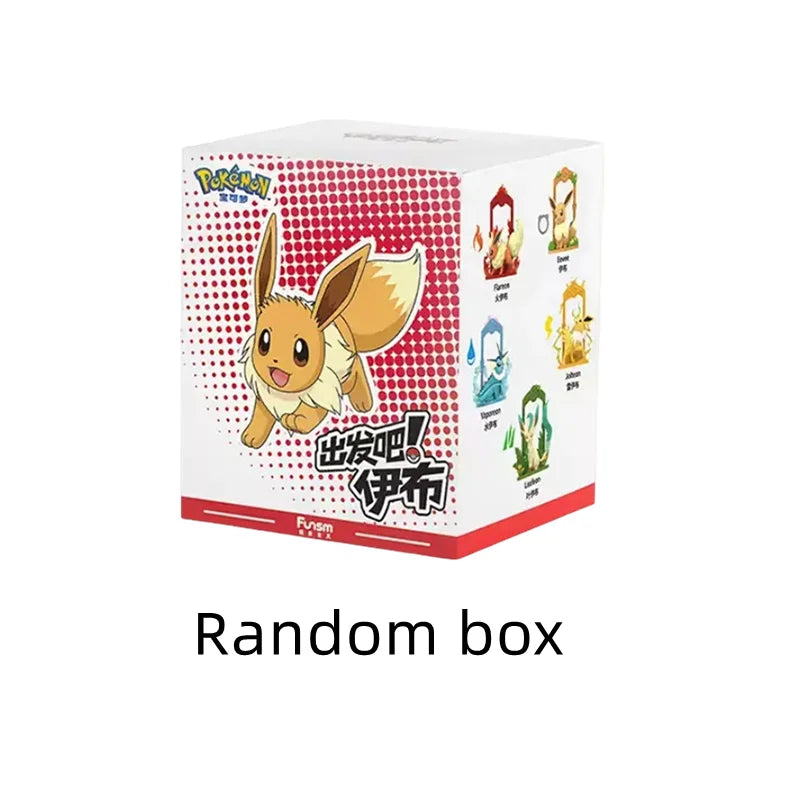 Collectible 9-Piece Eeveelution Pokémon Figure Set - Espeon, Sylveon, Glaceon, Leafeon, Vaporeon, Umbreon, Flareon Pocket Monster Toys!