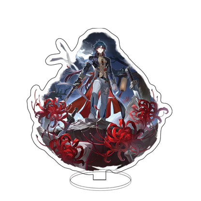 New Game Honkai: Star Rail Figure March 7Th Acrylic Stand Model Plate Cosplay Fans Gifts Anime Keychain