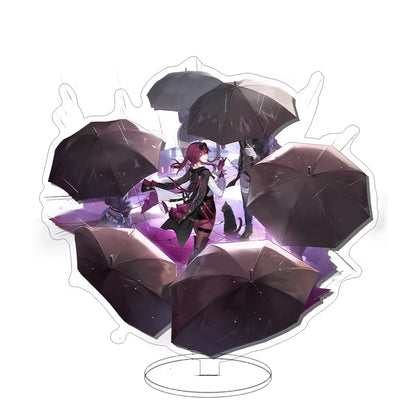 New Game Honkai: Star Rail Figure March 7Th Acrylic Stand Model Plate Cosplay Fans Gifts Anime Keychain
