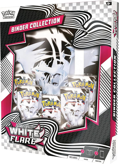 Trading Card Games Scarlet & Violet 10.5 White Flare Binder Collection Box