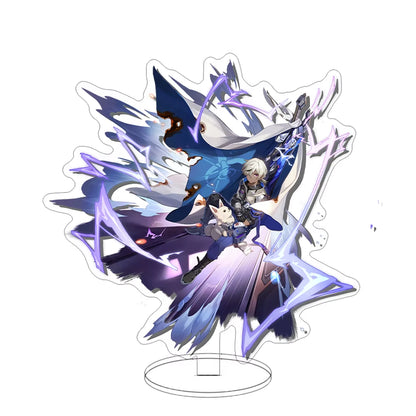 New Game Honkai: Star Rail Figure March 7Th Acrylic Stand Model Plate Cosplay Fans Gifts Anime Keychain