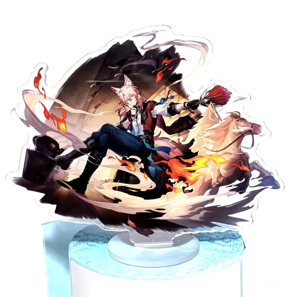 New Game Honkai: Star Rail Figure March 7Th Acrylic Stand Model Plate Cosplay Fans Gifts Anime Keychain