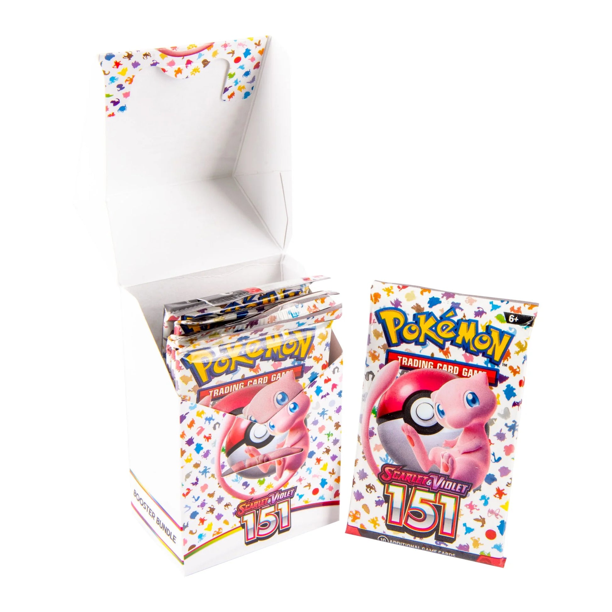 Trading Card Games Scarlet & Violet 3.5 -151 Booster Bundle with 6 Booster Card Packs