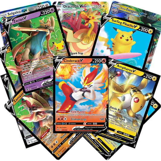 Assorted Lot of 10 Ultra Rare Cards - Guaranteed VMAX or Full Art